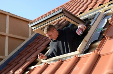 Pose de fenêtres de toit Velux à Sansan